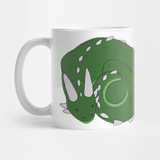 Sleeping Green Dragon Mug